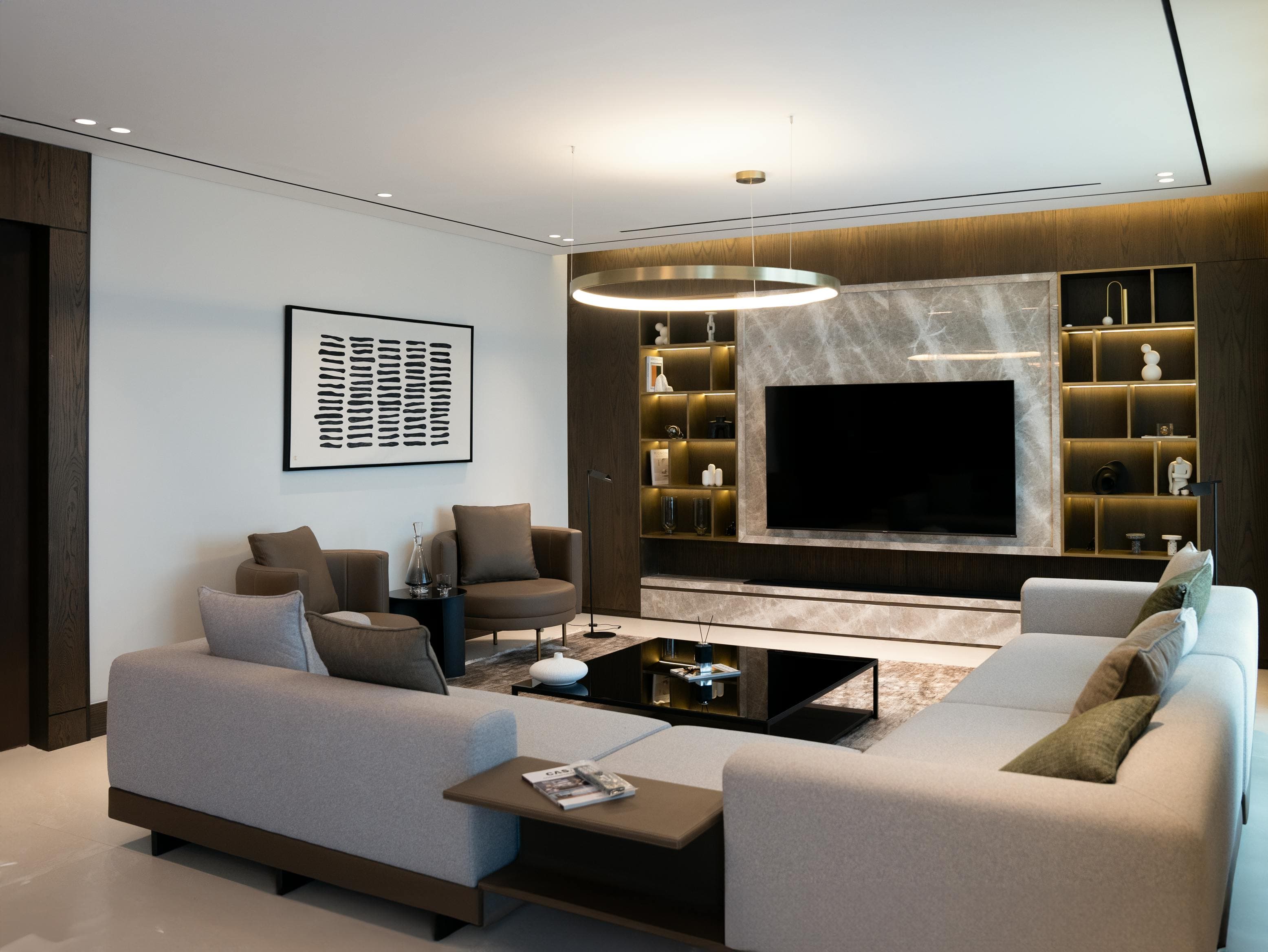 Luxury smart home cinema and video entertainment system